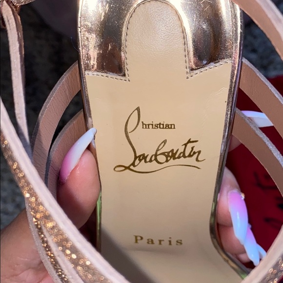 Renee 85 Glitter Louboutin - Picture 7 of 9